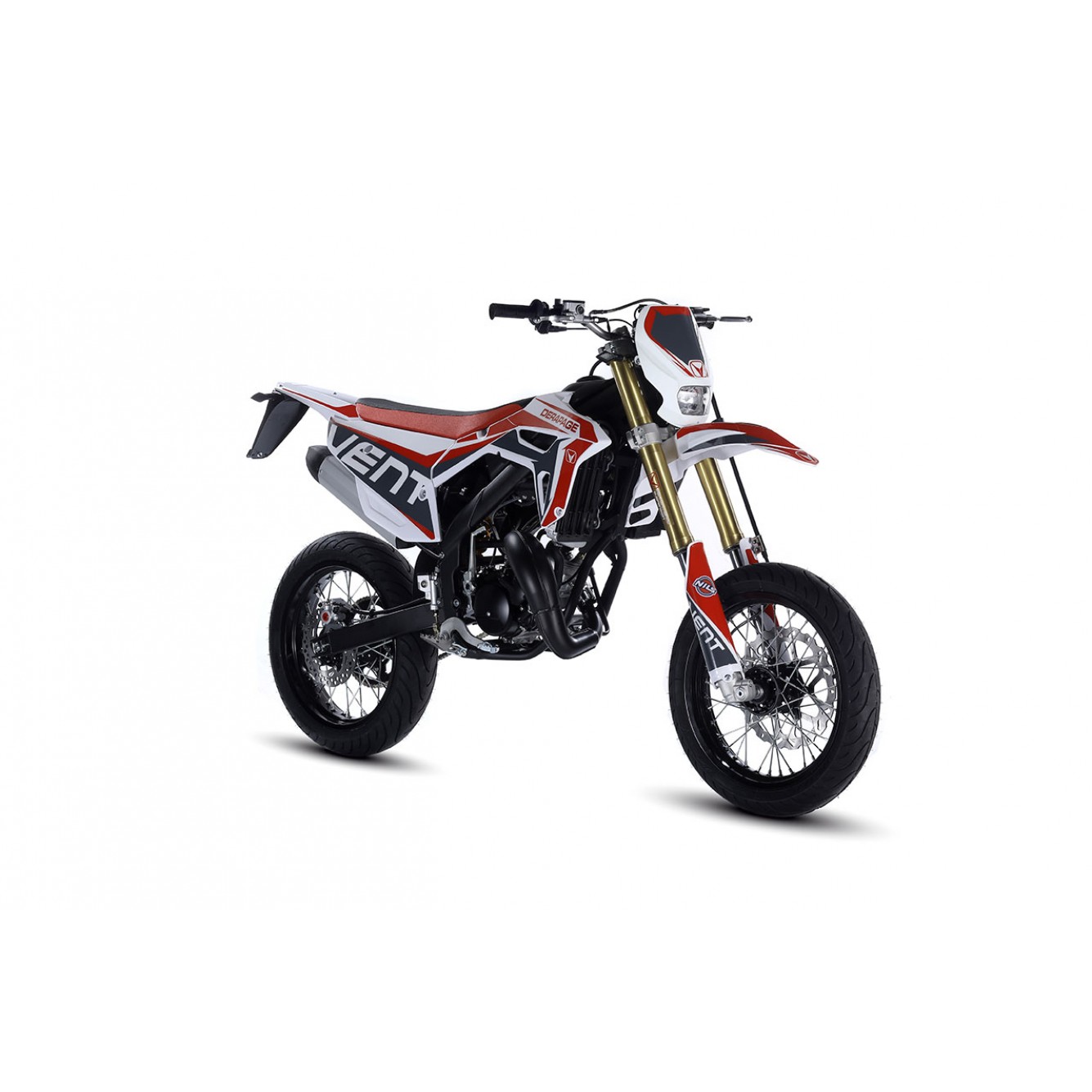 Vent | Motard Derapage 50 Wit (HM)